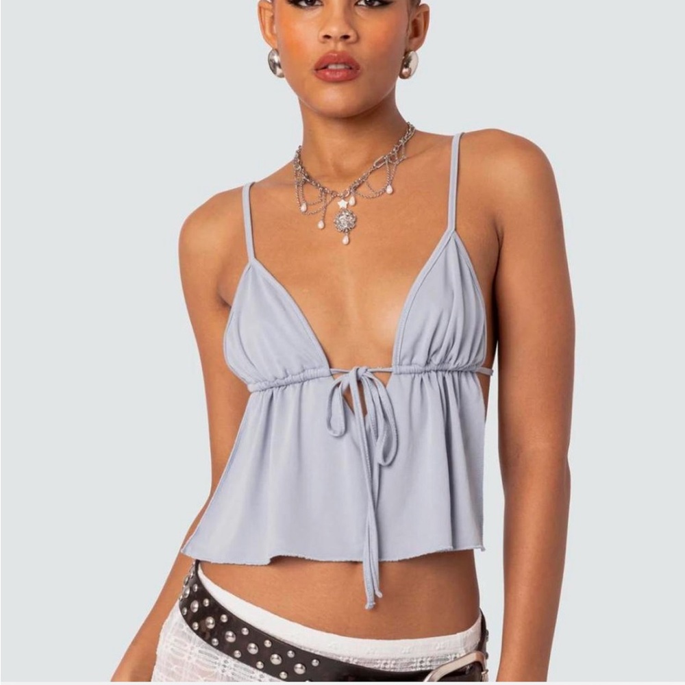 Edikted Blue Camisole Top
